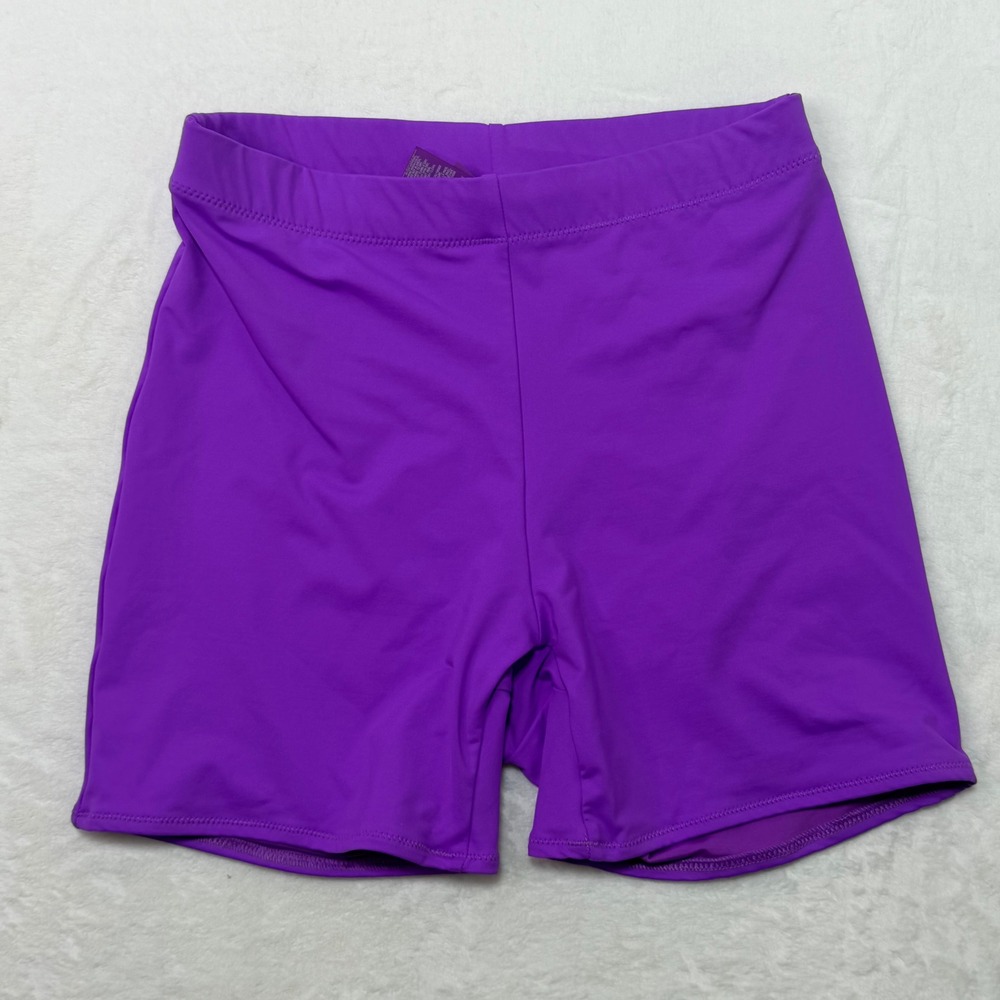 SKIMS Swim Mid Thigh Swim Shorts Purple Size S - Picture 1 of 6